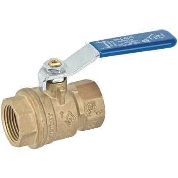 Image for Everbilt 1-1/2 In. Lead Free Brass FIP X FIP Ball Valve from HD Supply