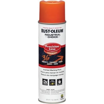 Rust-Oleum 17 Oz. M1600 Flat Alert Inverted Marking Spray Paint (Orange)
