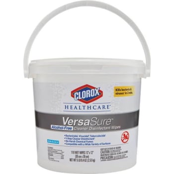 Image for Clorox Healthcare Versasure Disinfectant Wipes (110-Count Wipes) from HD Supply