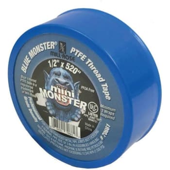 Image for Blue Monster 1/2 in. x 520 in. PTFE Thread Seal Tape from HD Supply