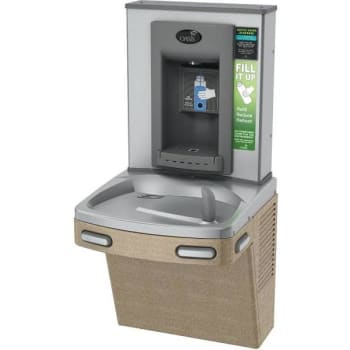 Oasis Electronic Bottle Filler And Drinking Fountain (Sandstone)