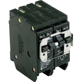 Image for Eaton Br 1-30 Amp 2 Pole And 1-50 Amp 2 Pole Bq Quad Circuit Breaker from HD Supply