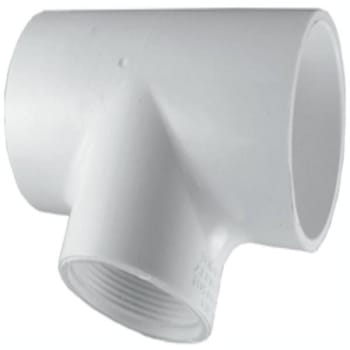 Image for Mueller Streamline 3/4 In. X 3/4 In. X 1/2 In. PVC Reducing Tee S X S X Female Pipe Thread from HD Supply