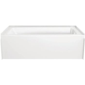 Image for Delta Classic 500 60 In. Right-Drain Rectangular Alcove Bathtub (High Gloss White) from HD Supply