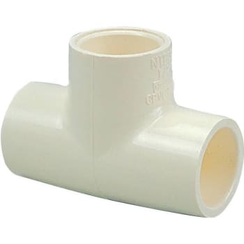 Image for Nibco 1/2 In. X 1/2 In. Cpvc-Cts All Slip Tee Fitting PRO Pack (25-Pack) from HD Supply