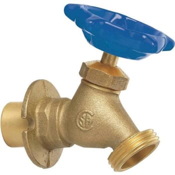 Image for Everbilt 1/2 In. Sweat And 3/4 In. Sweat X 3/4 In. Mht Brass Sillcock Valve from HD Supply