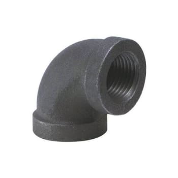 Image for ProPlus 1" Black Malleable 90-Degree Elbow from HD Supply