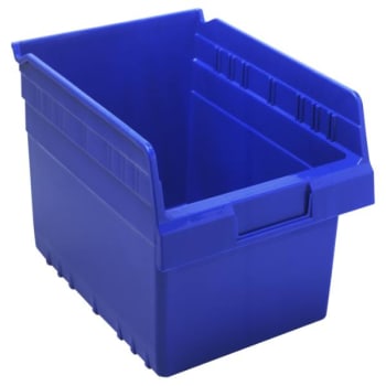Image for Quantum Storage Systems Store-Max Bin, 10-1/6" X 7-1/8" X 8", Blue, Case Of 20 from HD Supply