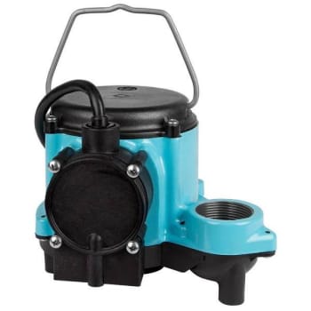 Image for Little Giant 6 Series Sump Pump 1/3 Hp 115 V 10' Cord Integral Diaphragm Switch from HD Supply
