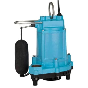 Image for Little Giant 6ec Series Sump/Effluent Pump 1/3 HP 10' Cord 1-1/2" Discharge from HD Supply