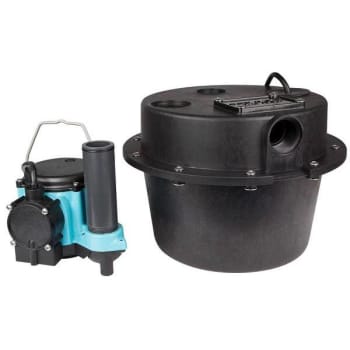 Little Giant Wrs Series Sump Pump And Basin 6 Pump And 3.5 Gallon Basin 1