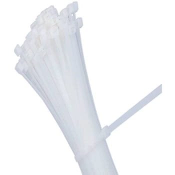 Commercial Electric 8 " 50 Lb Natural Cable Tie Package Of 1000