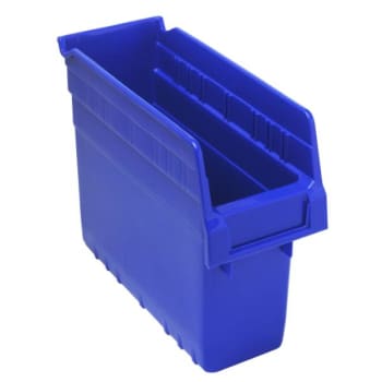 Image for Quantum Storage Systems Store-Max Bin, 10-1/6" X 3" X 8", Blue, Case Of 36 from HD Supply