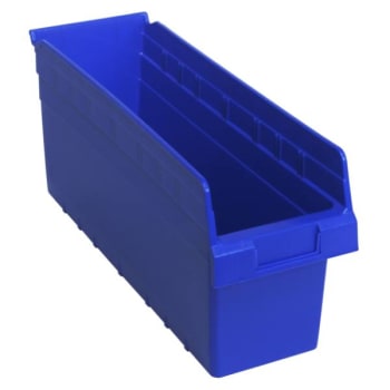 Image for Quantum Storage Systems Store-Max Bin, 16-1/2" X 5-1/2" X 8", Blue, Case Of 20 from HD Supply