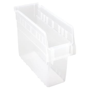 Image for Quantum Storage Systems Store-Max Bin, 10-1/6" X 3" X 8", Clear, Case Of 36 from HD Supply