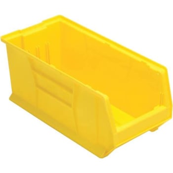 Quantum Storage Systems Hulk Container, 23-7/8" X 11" X 10", Yellow, Case Of 4