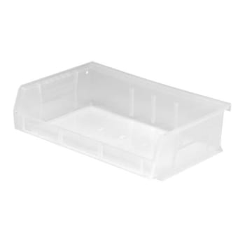 Image for Quantum Storage Systems Ultra Stack & Hang Bin, 7-3/8"x11"x3", Clear, Case Of 8 from HD Supply