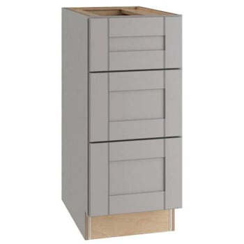 Image for Mill'S Pride Richmond Shaker Kitchen Cabinet, Drawers, Vesuvius Gray, 18x34.5x24 from HD Supply