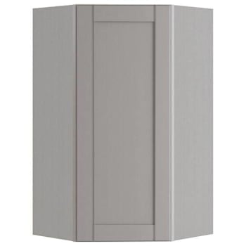 Image for Mill'S Pride Richmond Shaker Ready To Assemblecorner Kitchen Cabinet, Vesuvius Gray, 24"X36"X12" from HD Supply