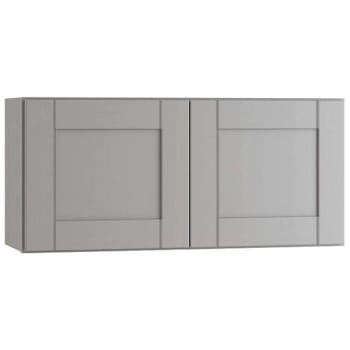 Image for Mill'S Pride Richmond Shaker Rta Wall Cabinet Double, Vesuvius Gray, 30"X12"X12" from HD Supply