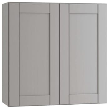 Image for Mill'S Pride Richmond Shaker Rta Wall Cabinet Double, Vesuvius Gray, 24"X36"X12" from HD Supply