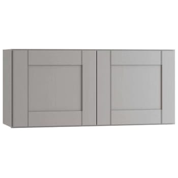 Image for Mill'S Pride Richmond Shaker Ready To Assemble Wall Cabinet Double, Vesuvius Gray, 24"X18"X12" from HD Supply