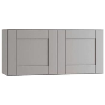 Image for Mill'S Pride Richmond Shaker Rta Wall Cabinet Double, Vesuvius Gray, 24"X12"X12" from HD Supply