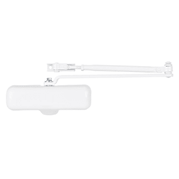 Universal Hardware Size 3 155 Degree White Finish Residential Door (3-Pack)