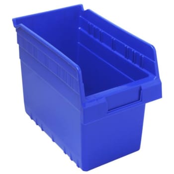 Image for Quantum Storage Systems Store-Max Bin, 10-1/6" X 5-1/2" X 8", Blue, Case Of 30 from HD Supply