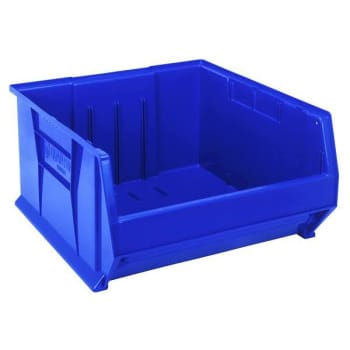Quantum Storage Systems Hulk Container, 23-7/8" X 22-1/2" X 12", Blue