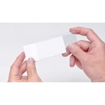 Image for Quantum Storage Systems Label Holder And Insert, Clear, 3" X 1", 25 Pack from HD Supply