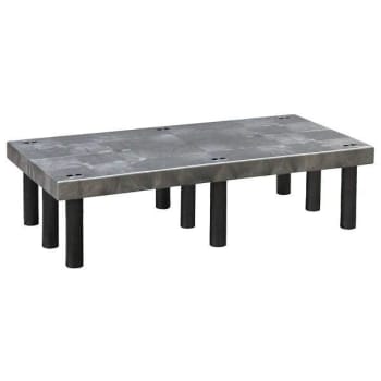 Image for Quantum Storage Systems Polymer Dunnage Rack, Solid Top, 48" X 24" X 12" from HD Supply