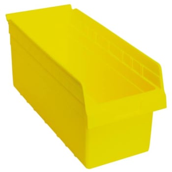 Image for Quantum Storage Systems Store-Max Bin, 16-1/2" X 7-1/8" X 8", Yellow, Case Of 20 from HD Supply