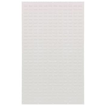 Quantum Storage Systems Louvered Panel, 36" X 61", Oyster White