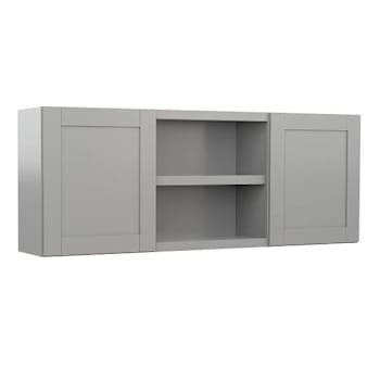 Image for Mill'S Pride Richmond Shaker Rta Wall Laundry Cabinet, Vesuvius Gray 60"X23"X12" from HD Supply