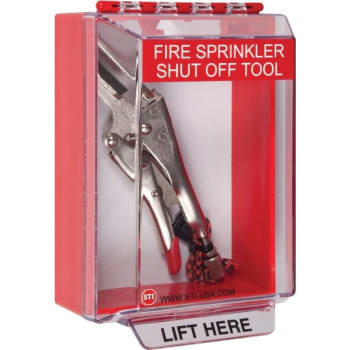 Safety Technology Universal Stopper Quickstop Fire Sprinkler Tool (Clear)