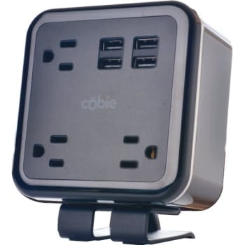 Brandstand Products Cubie® 3 Power Outlets, 4 Usb Ports, Mounting Bracket And Hardware