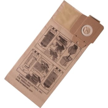 Image for Tornado Cv30 And Cv38 Paper Vacuum Bag (10-Pack) from HD Supply