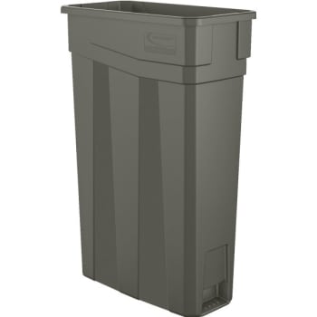 Image for Suncast Commercial Slim 23 Gallon Trash Can from HD Supply