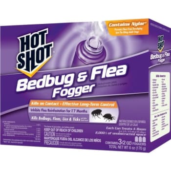 Hot Shot Bed Bug And Flea Fogger (3-Pack)