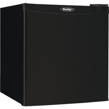 Danby 1.6 Cu Ft Black Compact Refrigerator w/ Freezer