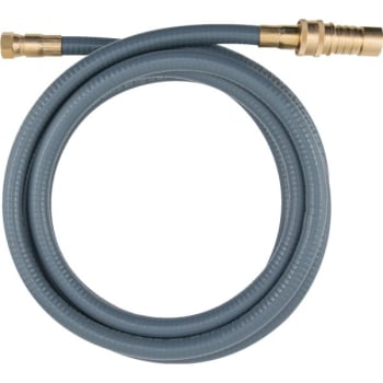 Dormont 1/2 Inch x 12 Foot Portable Outdoor Gas Connector With Quick Disconnect