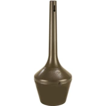 Image for Commercial Zone Products Smokers Outpost Galvanized Cigarette Receptacle (Bronze) from HD Supply