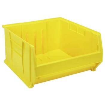 Quantum Storage Systems Hulk Container, 23-7/8" X 22-1/2" X 12", Yellow