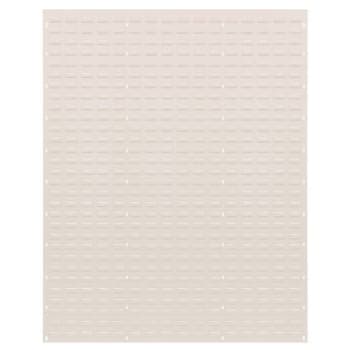 Quantum Storage Systems Louvered Panel, 48" X 61", Oyster White
