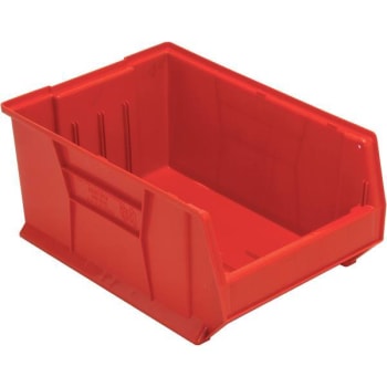 Quantum Storage Systems Hulk Container, 23-7/8" X 16-1/2" X 11", Red