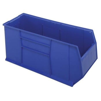 Quantum Storage Systems Rackbin Container, 41-7/8" X 16-1/2" X 17-1/2", Blue