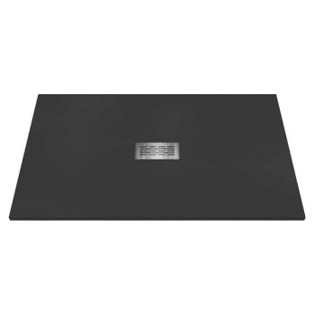 Image for Castico 60" L X 36" W X 1.125" H Composite Stone Shower Pan In Graphite Sand from HD Supply
