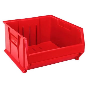 Quantum Storage Systems Hulk Container, 23-7/8" X 22-1/2" X 12", Red