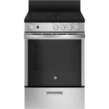 Image for Ge® 24" Free-Standing/slide-In Front Control Range With Steam Clean And Large Window from HD Supply
